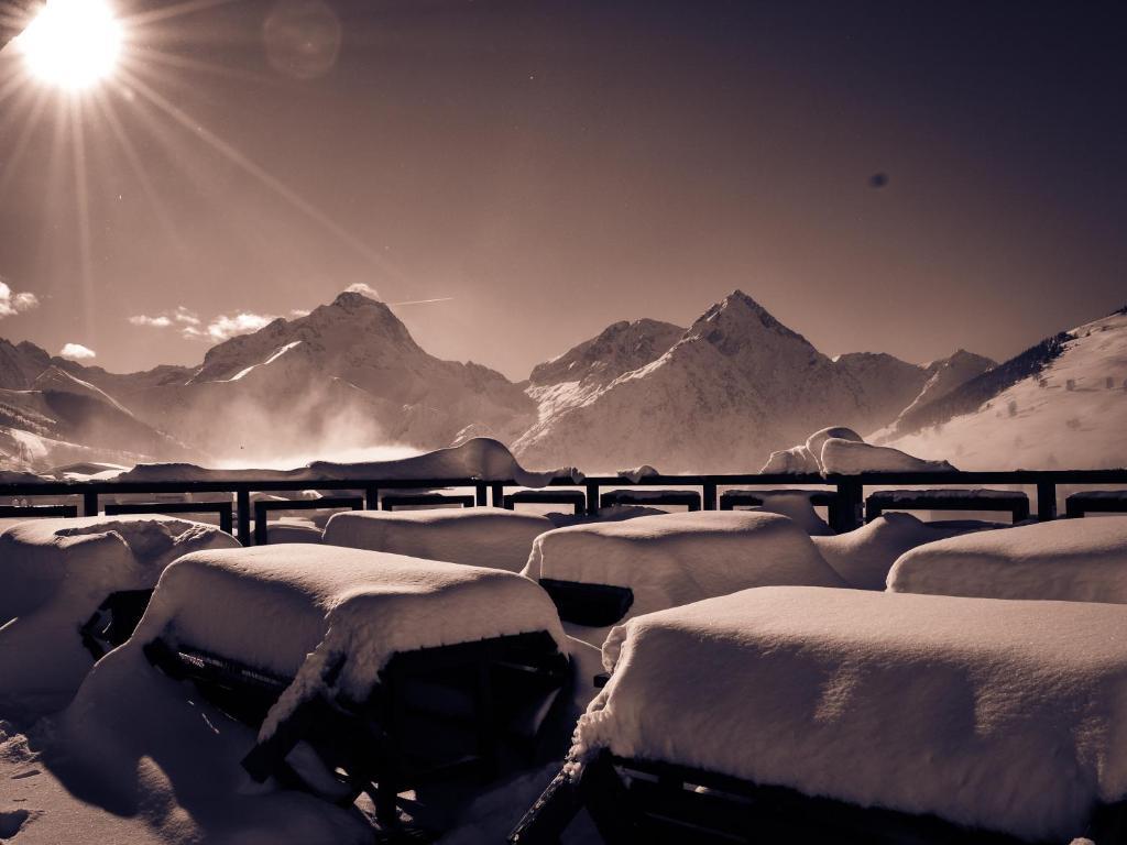 Hotel Turan Les Deux Alpes Esterno foto
