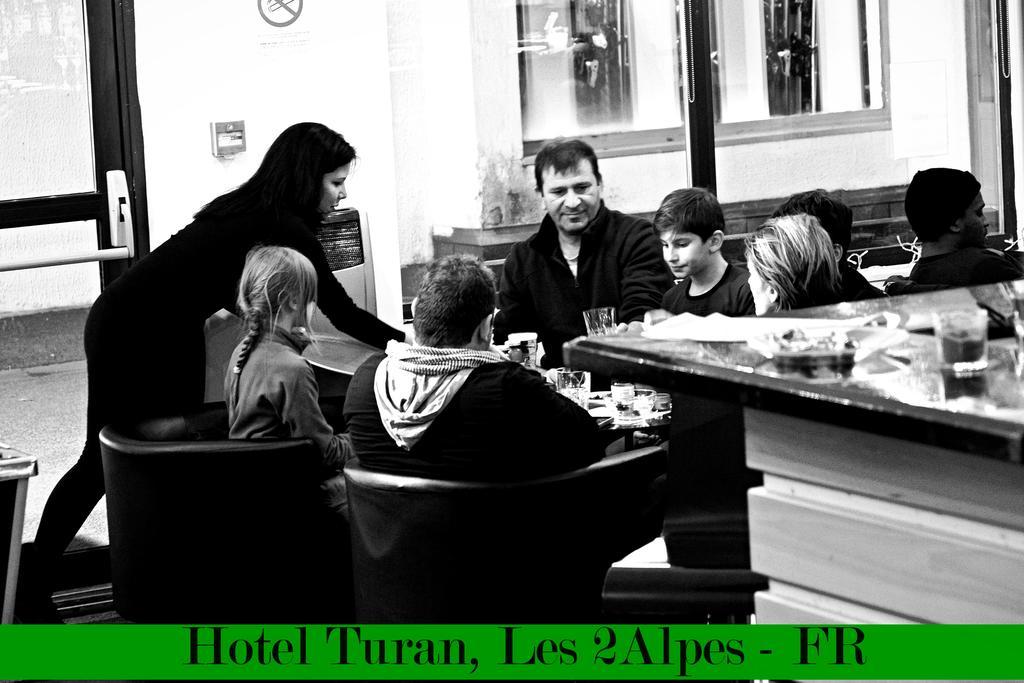Hotel Turan Les Deux Alpes Esterno foto