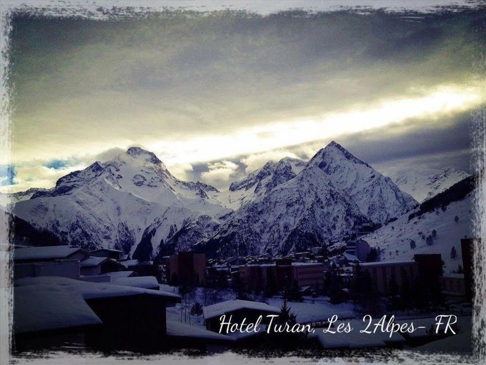 Hotel Turan Les Deux Alpes Esterno foto